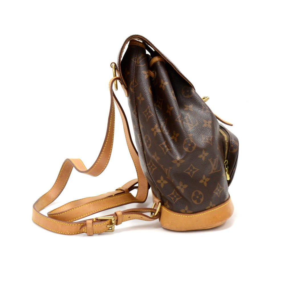 Louis Vuitto Montsouris MM Monogram Canvas Backpack