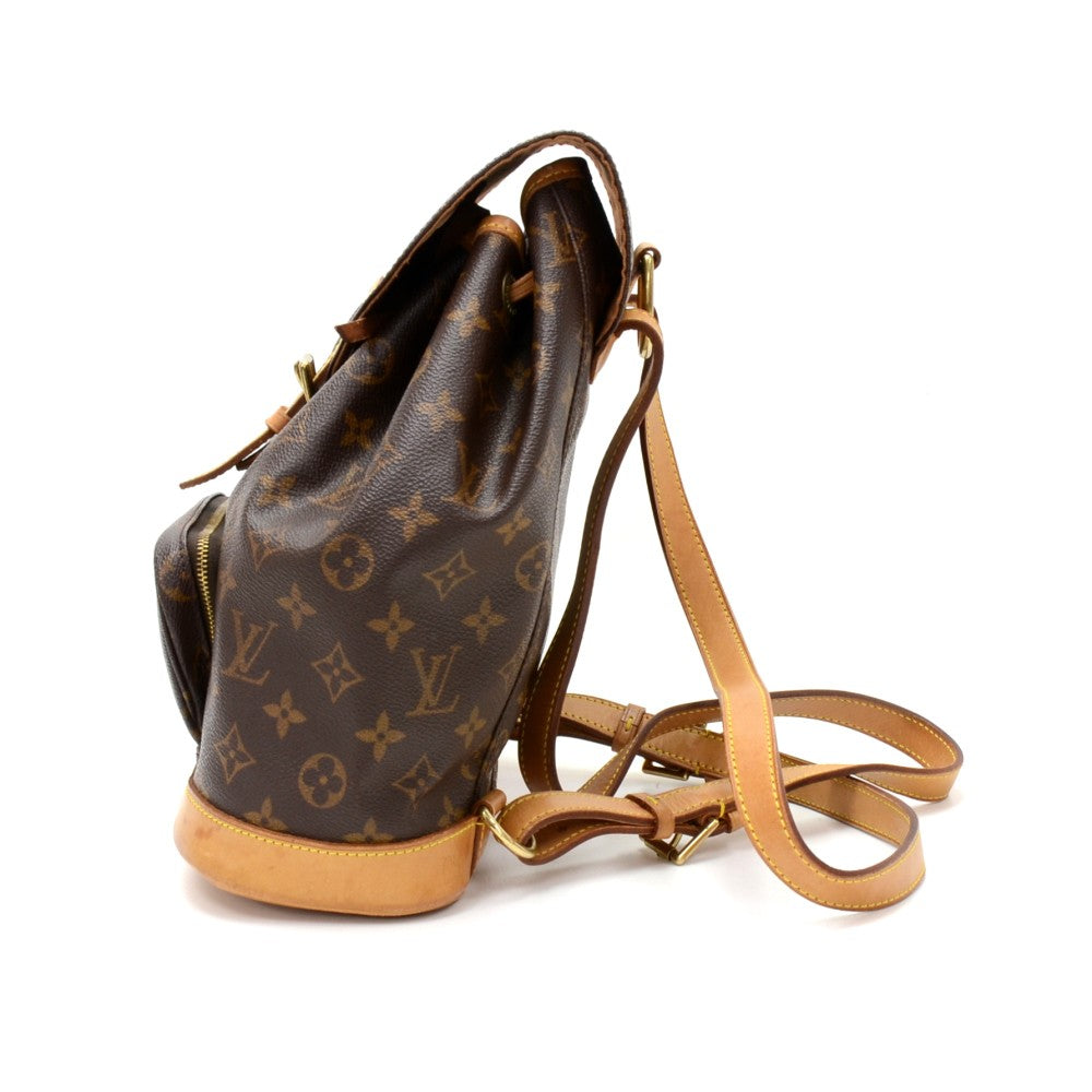 Louis Vuitto Montsouris MM Monogram Canvas Backpack