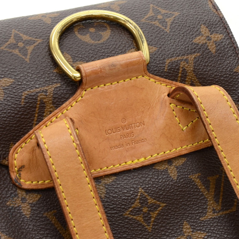 Louis Vuitto Montsouris MM Monogram Canvas Backpack
