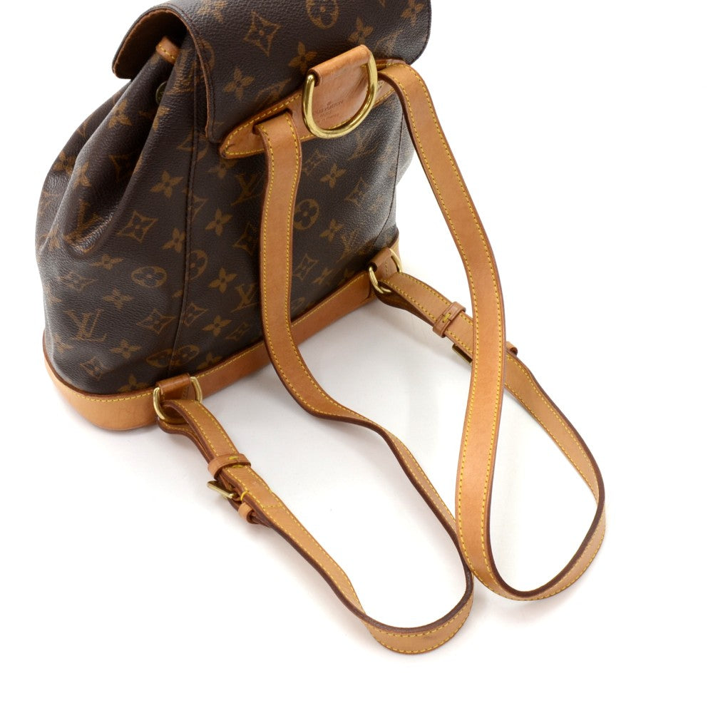 Louis Vuitto Montsouris MM Monogram Canvas Backpack