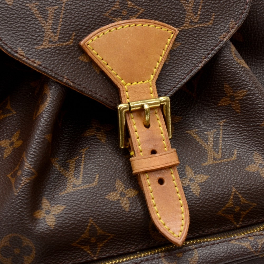 Louis Vuitto Montsouris MM Monogram Canvas Backpack