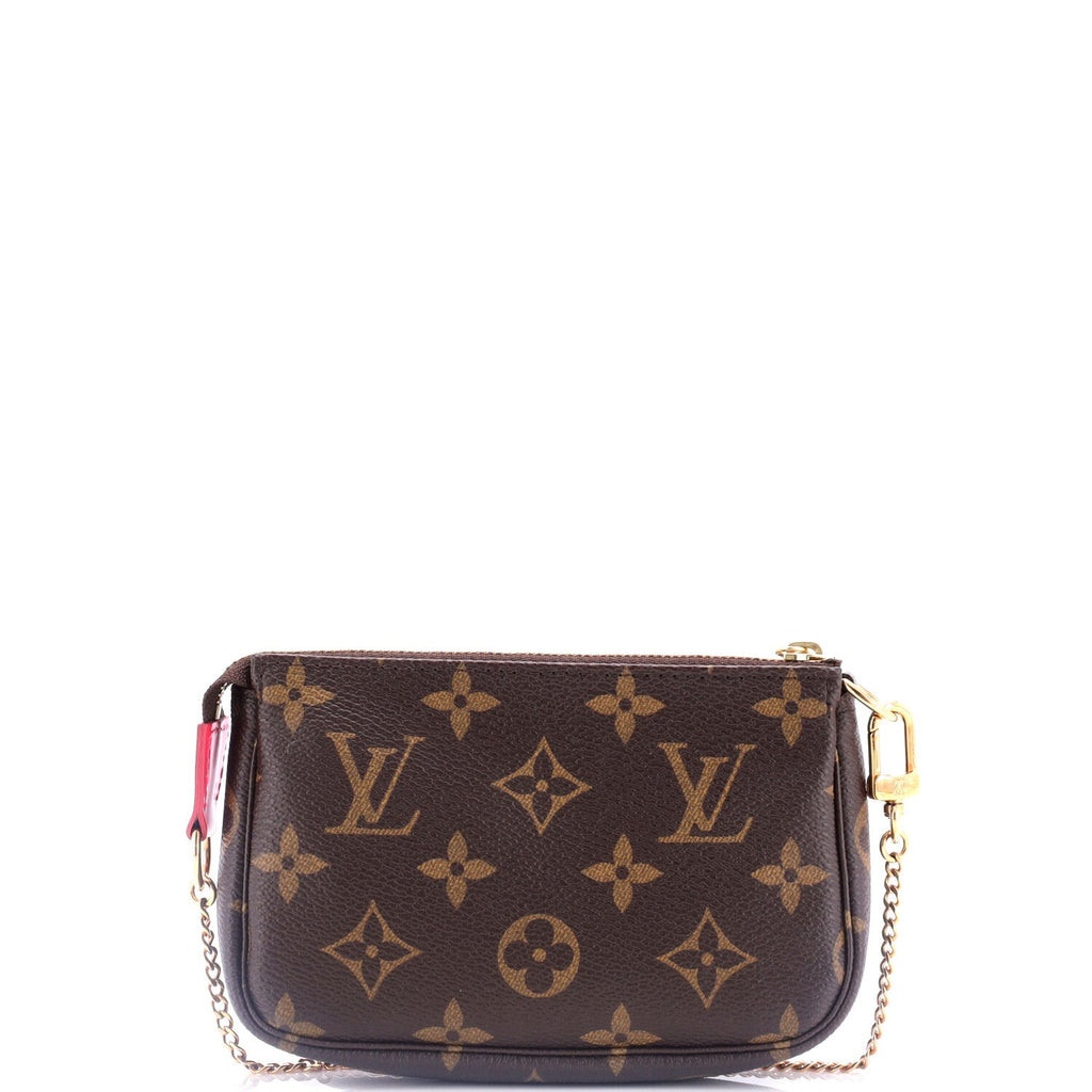 Pochette Accessoires Limited Edition Vivienne Xmas Monogram Canvas Mini