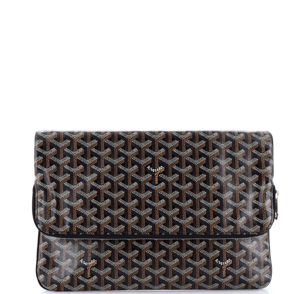 Saint Marie Clutch Coated Canvas