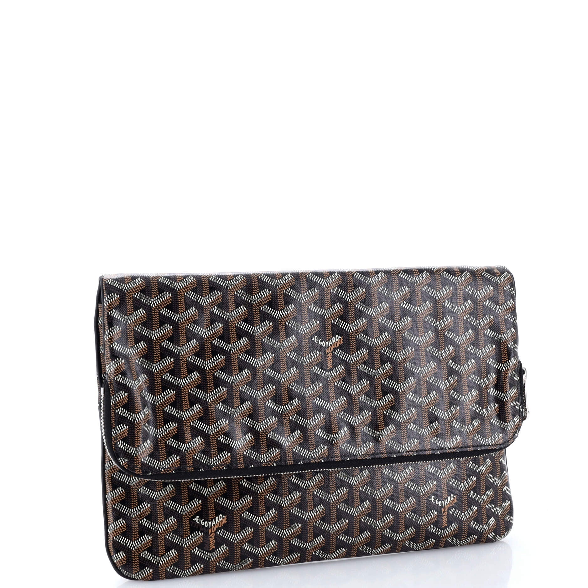 Saint Marie Clutch Coated Canvas