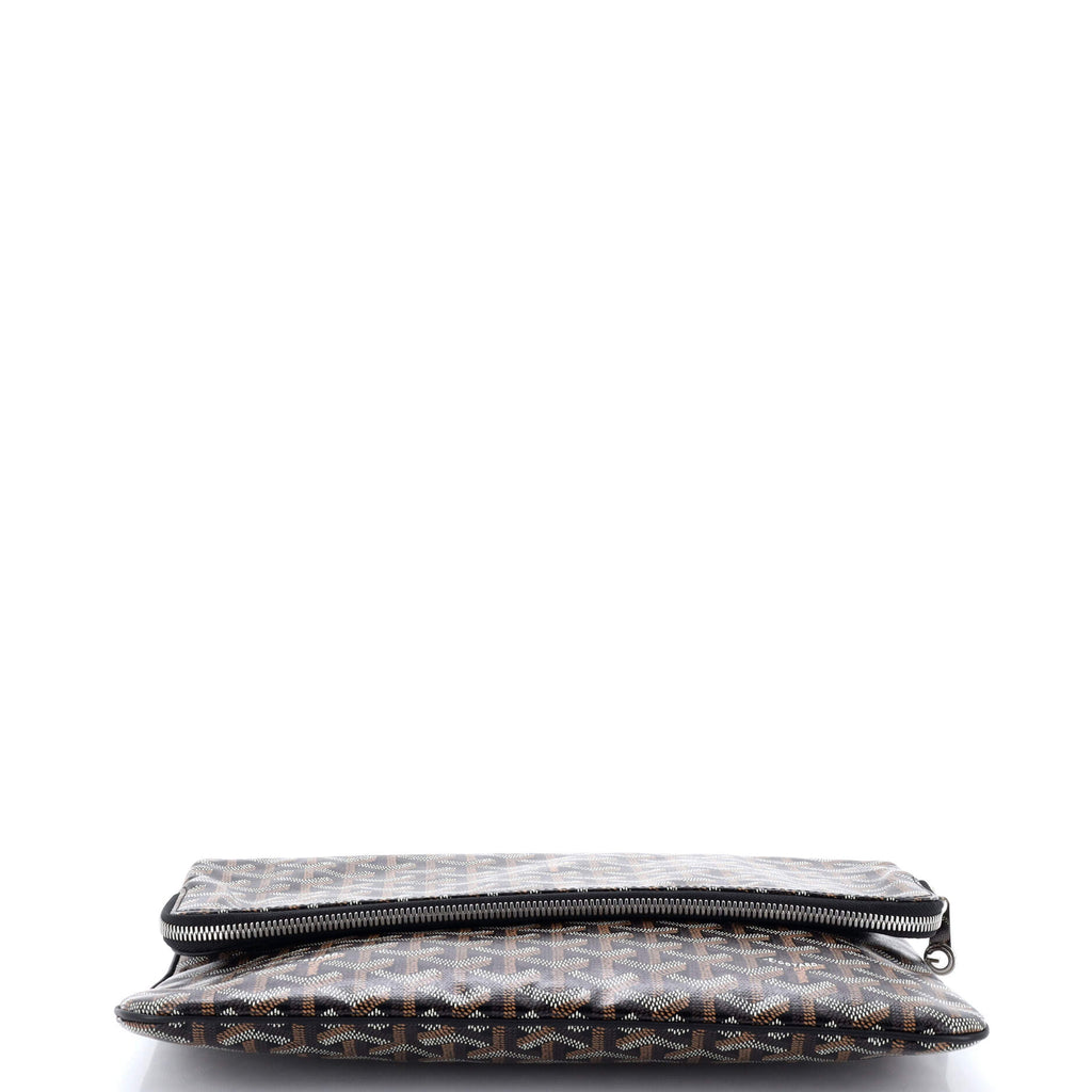 Saint Marie Clutch Coated Canvas