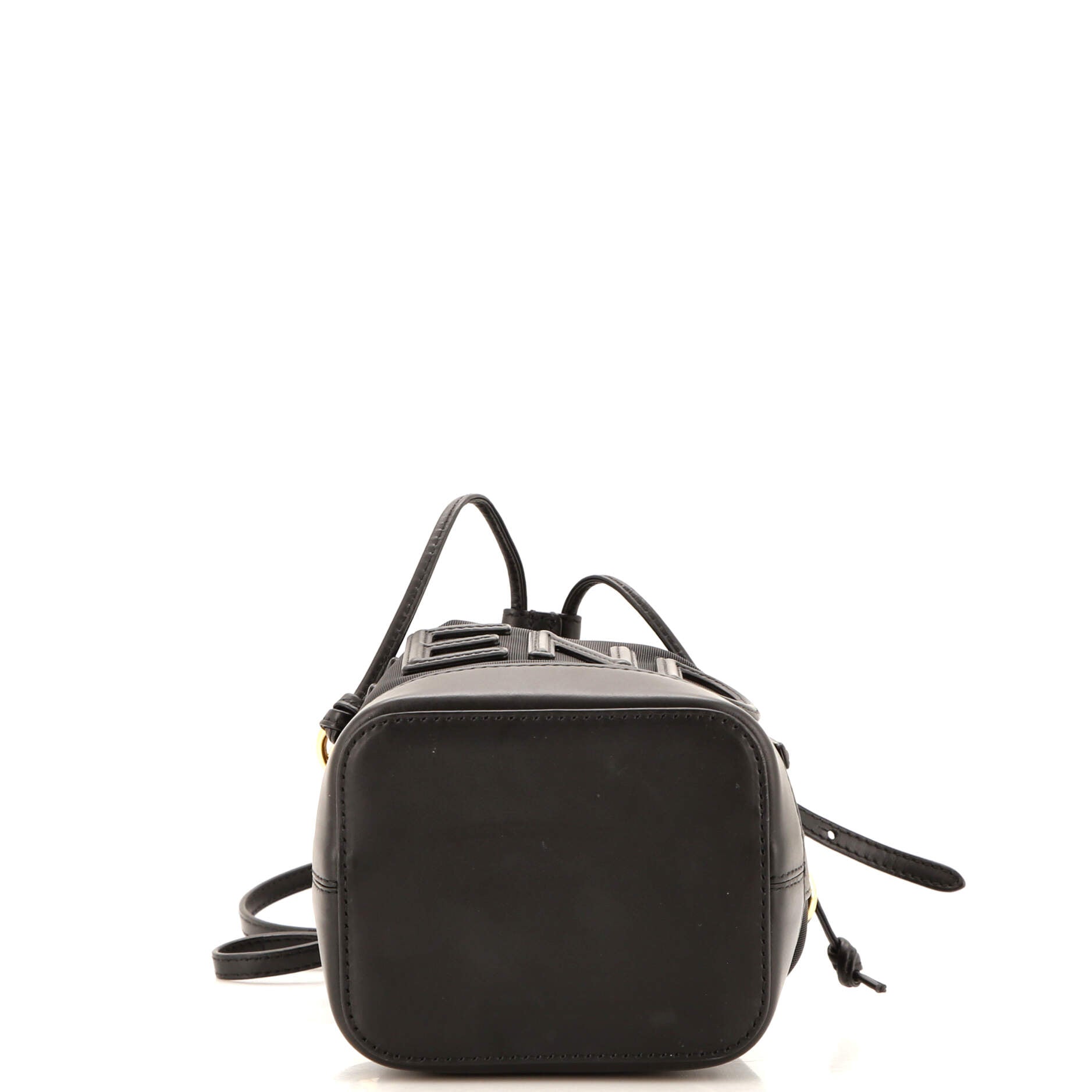 Mon Tresor Bucket Bag Mesh and Leather Mini