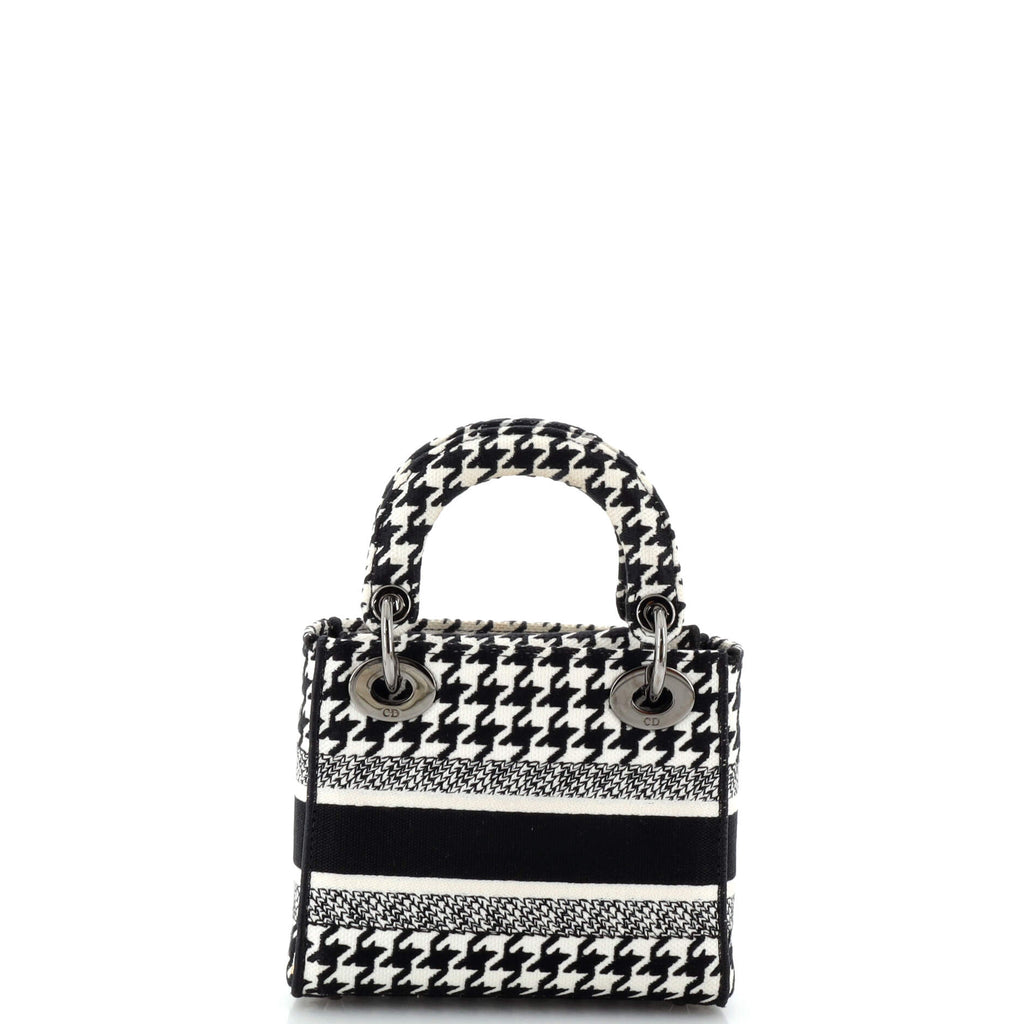 Lady D-Lite Bag Embroidered Canvas Mini
