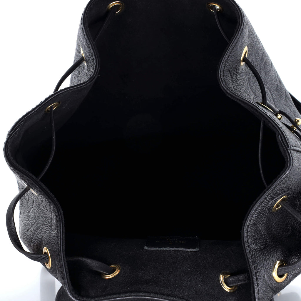 Louis Vuitton Montsouris NM Backpack Monogram Empreinte Leather PM