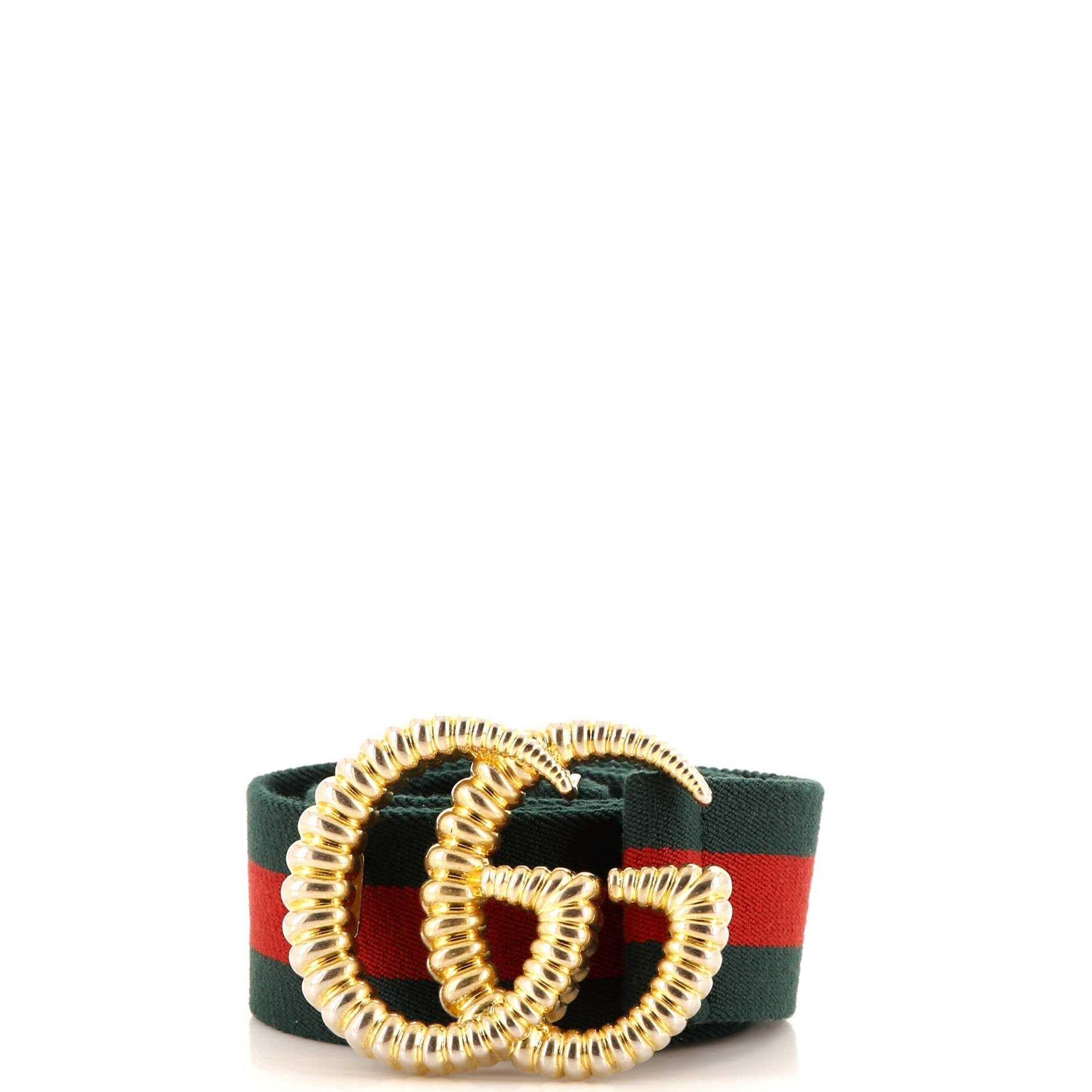 GG Torchon Web Belt Canvas Wide 75