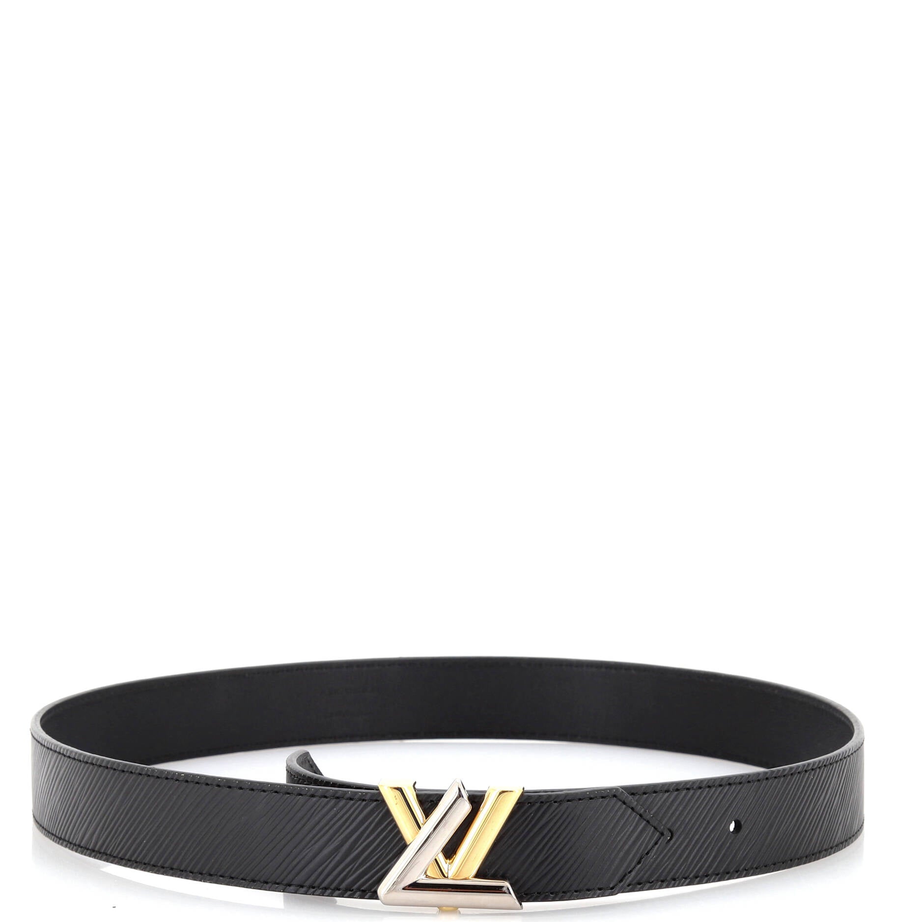 LV Twist Belt Epi Leather Medium 100