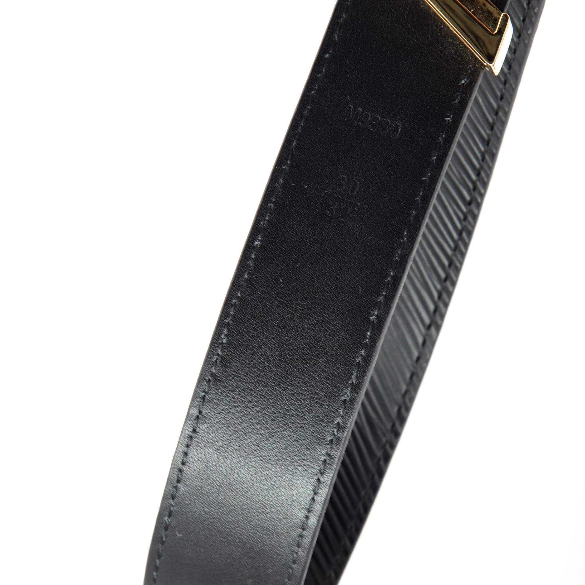 LV Twist Belt Epi Leather Medium 100