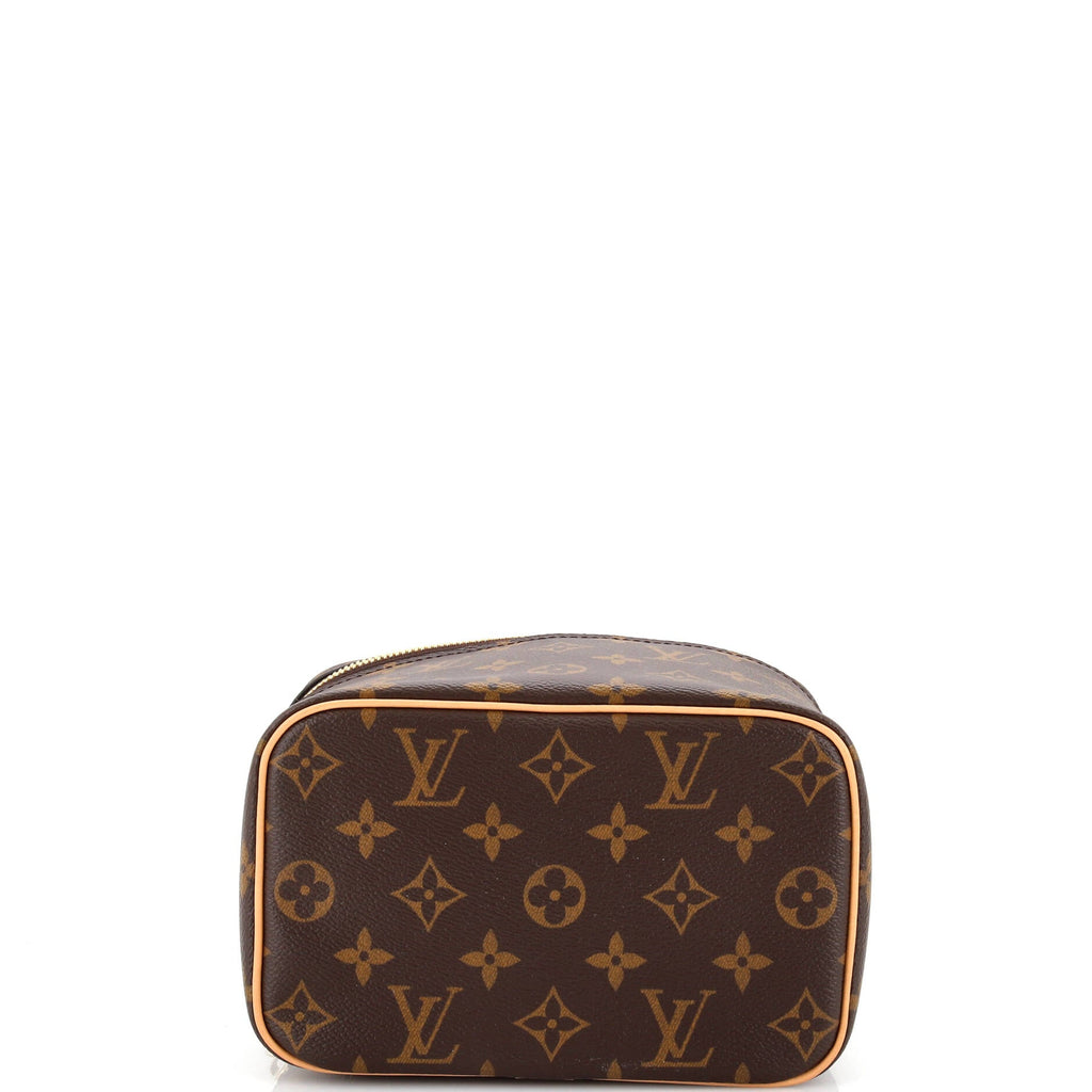 Nice Vanity Case Monogram Canvas Mini
