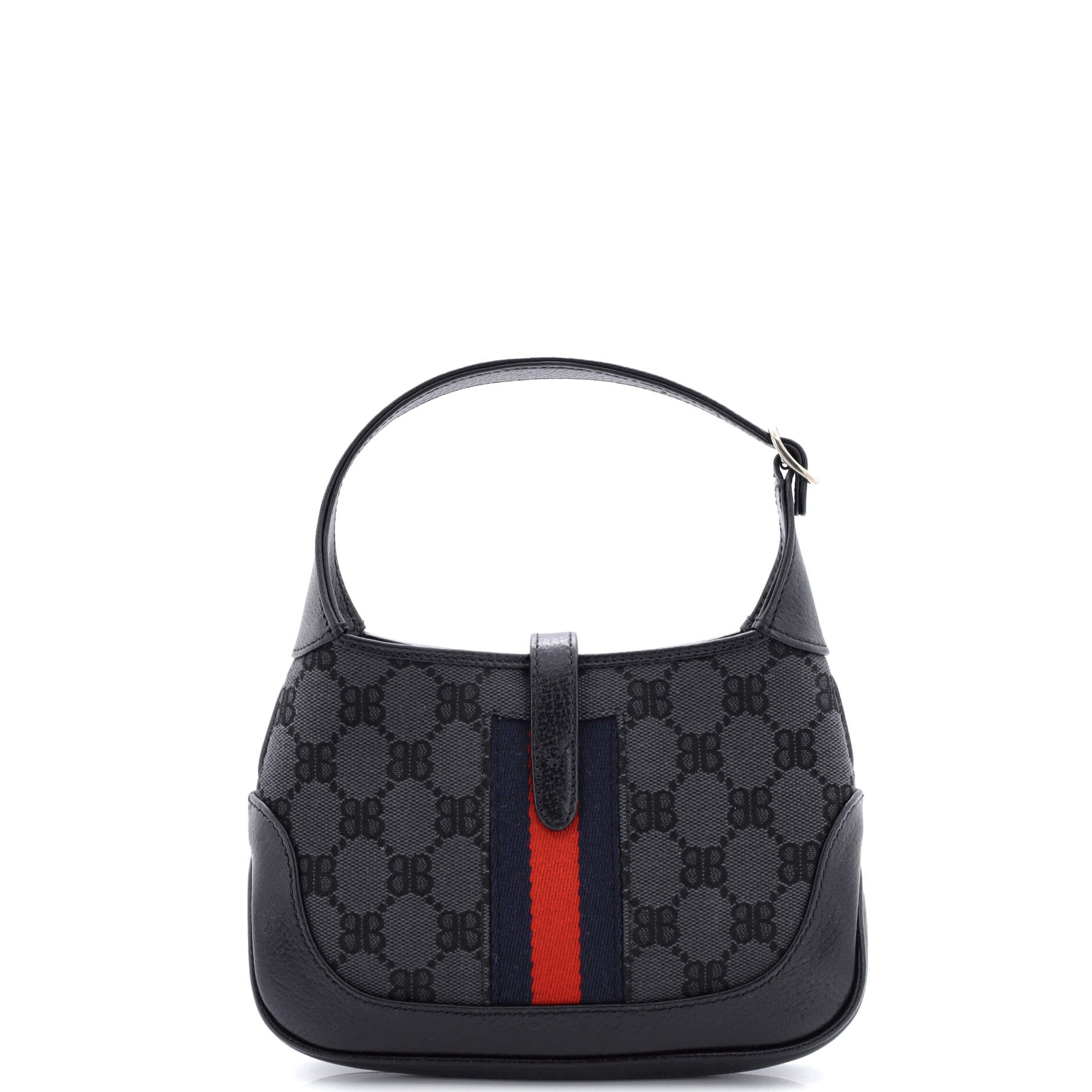 x Gucci The Hacker Project Jackie 1961 Hobo BB Canvas Mini