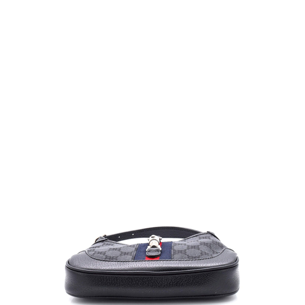 x Gucci The Hacker Project Jackie 1961 Hobo BB Canvas Mini