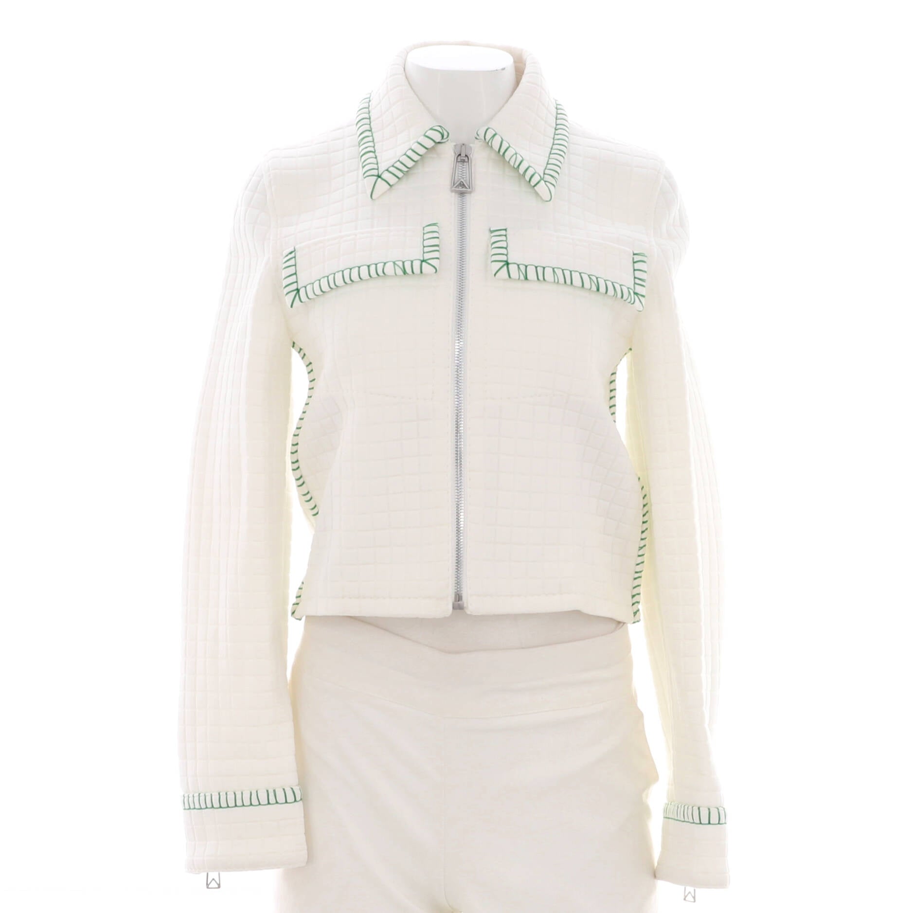 Women's Zip Up Jacket Quilted Polyamide Blend