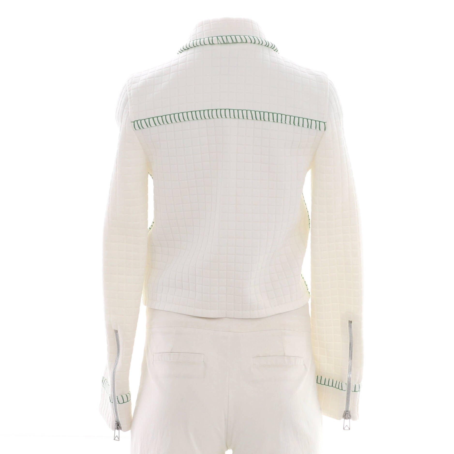 Women's Zip Up Jacket Quilted Polyamide Blend
