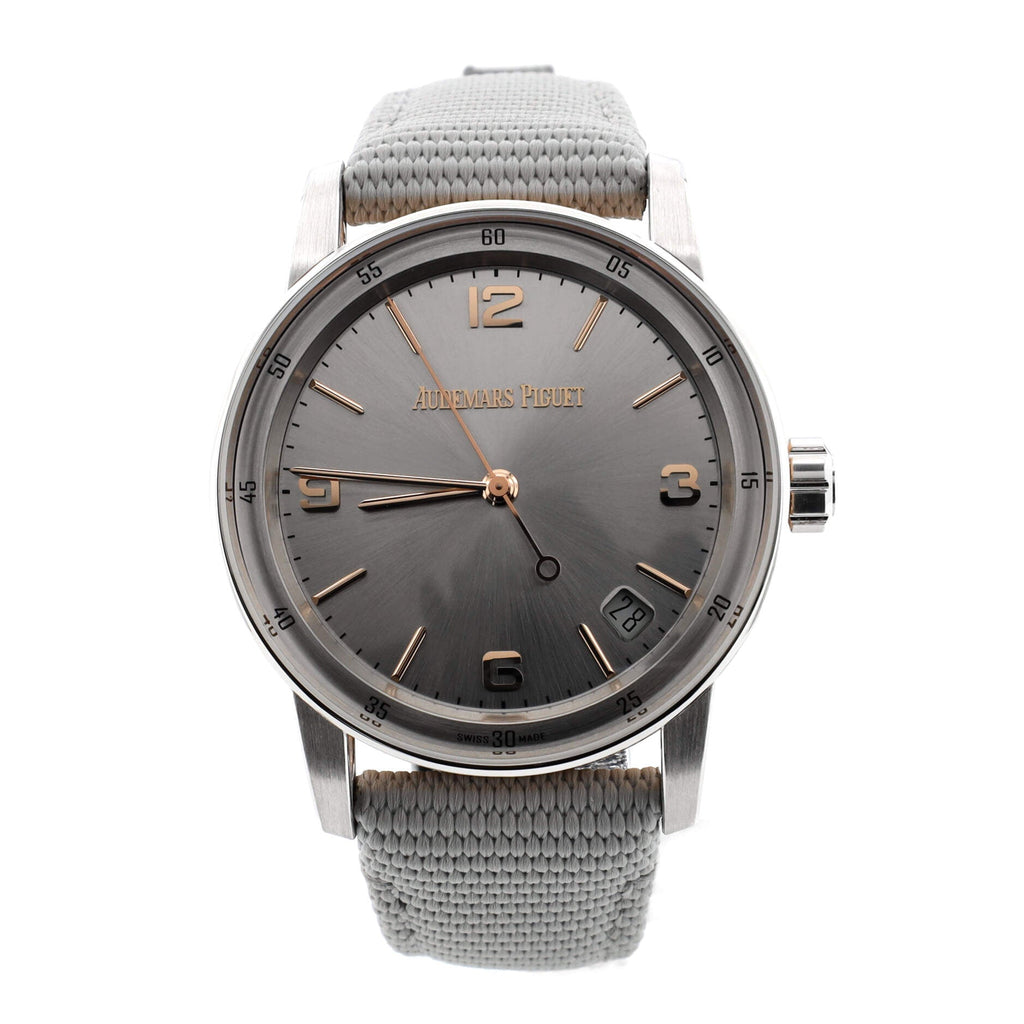 Code 11.59 Automatic Watch White Gold and Rose Gold with Rubber 41