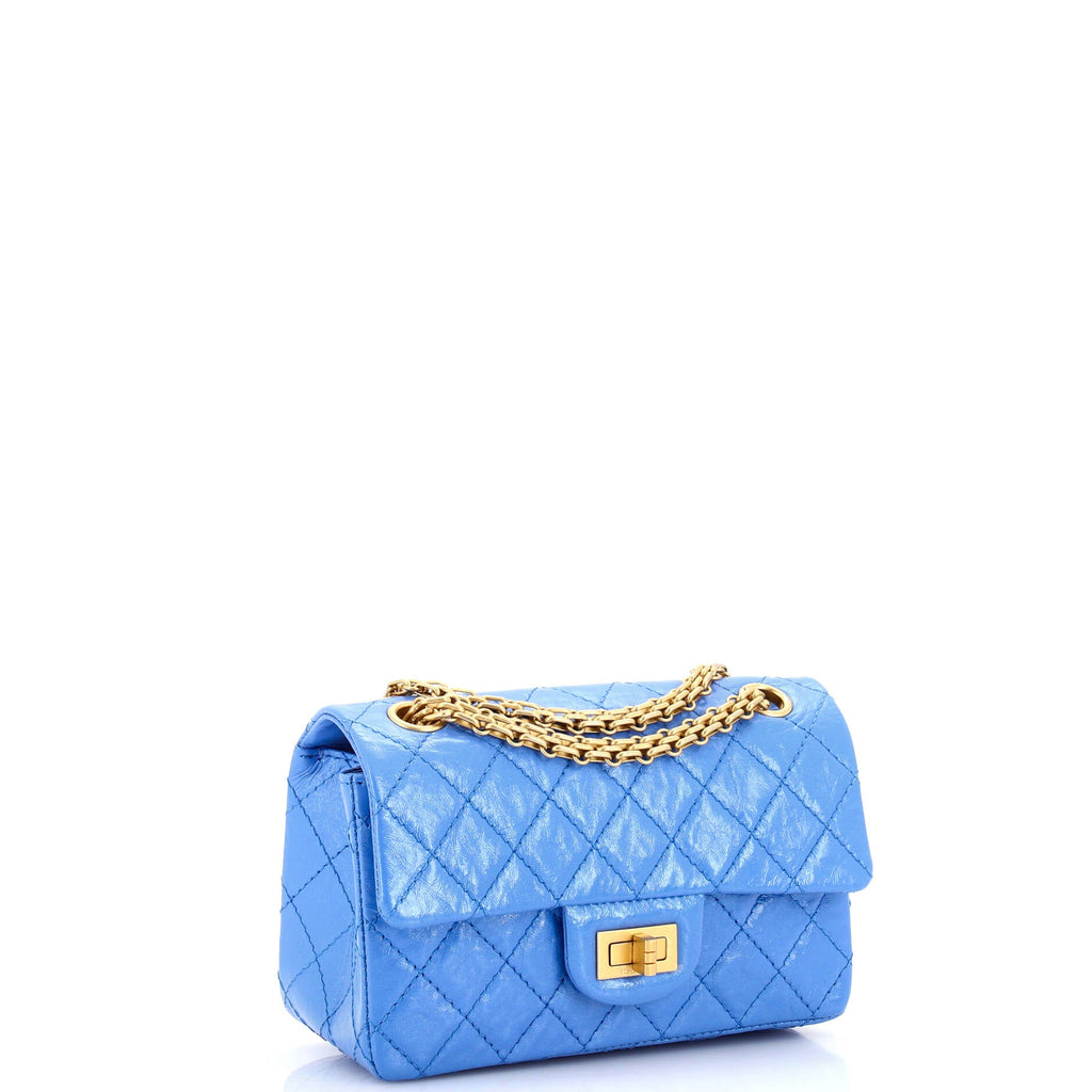 Reissue 2.55 Flap Bag Quilted Aged Calfskin Mini
