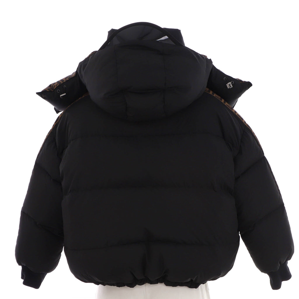 Women's Forever Reversible Hooded Puffer Jacket Zucca Quilted Polyester with Down