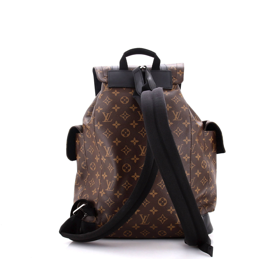 Louis Vuitton Christopher Backpack Macassar Monogram Canvas PM