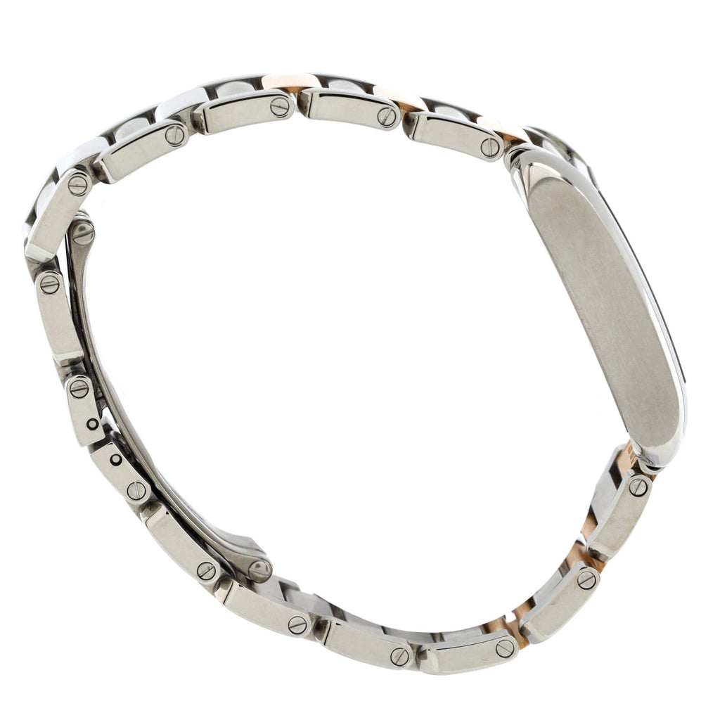 Tank Anglaise Quartz Watch Stainless Steel and Rose Gold 23