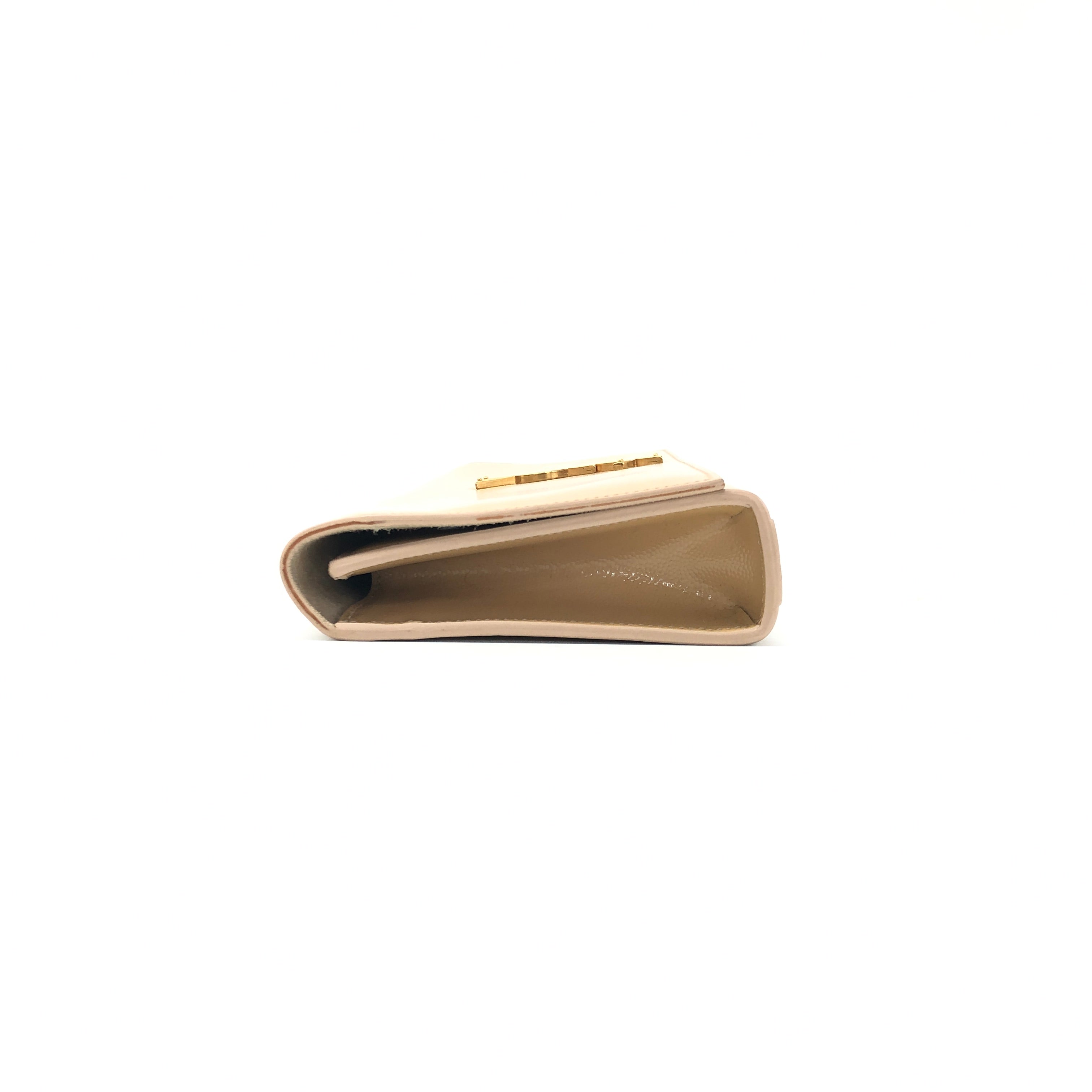 Saint Laurent Patent Leather Clutch