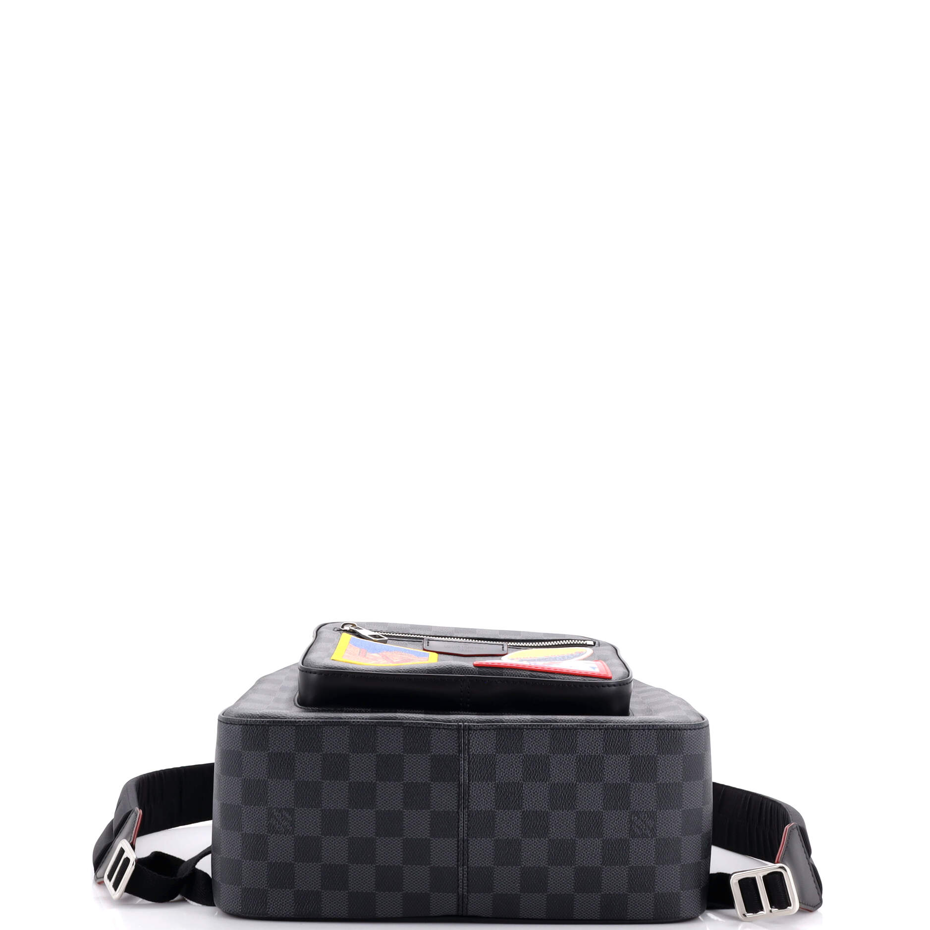 Louis Vuitton Josh Backpack Alps Patches Damier Graphite