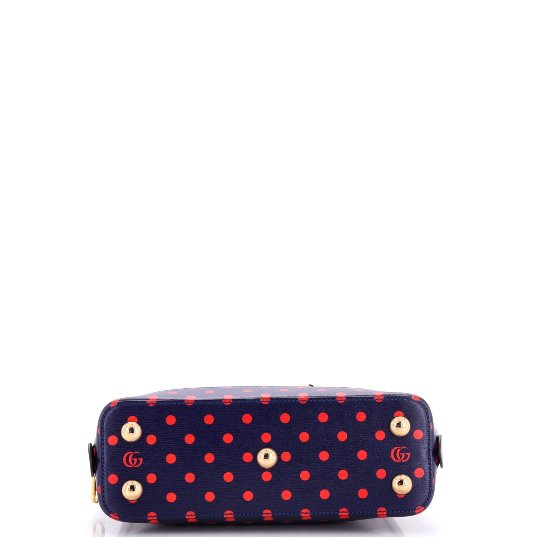 Horsebit 1955 Top Handle Bag Printed Leather Small