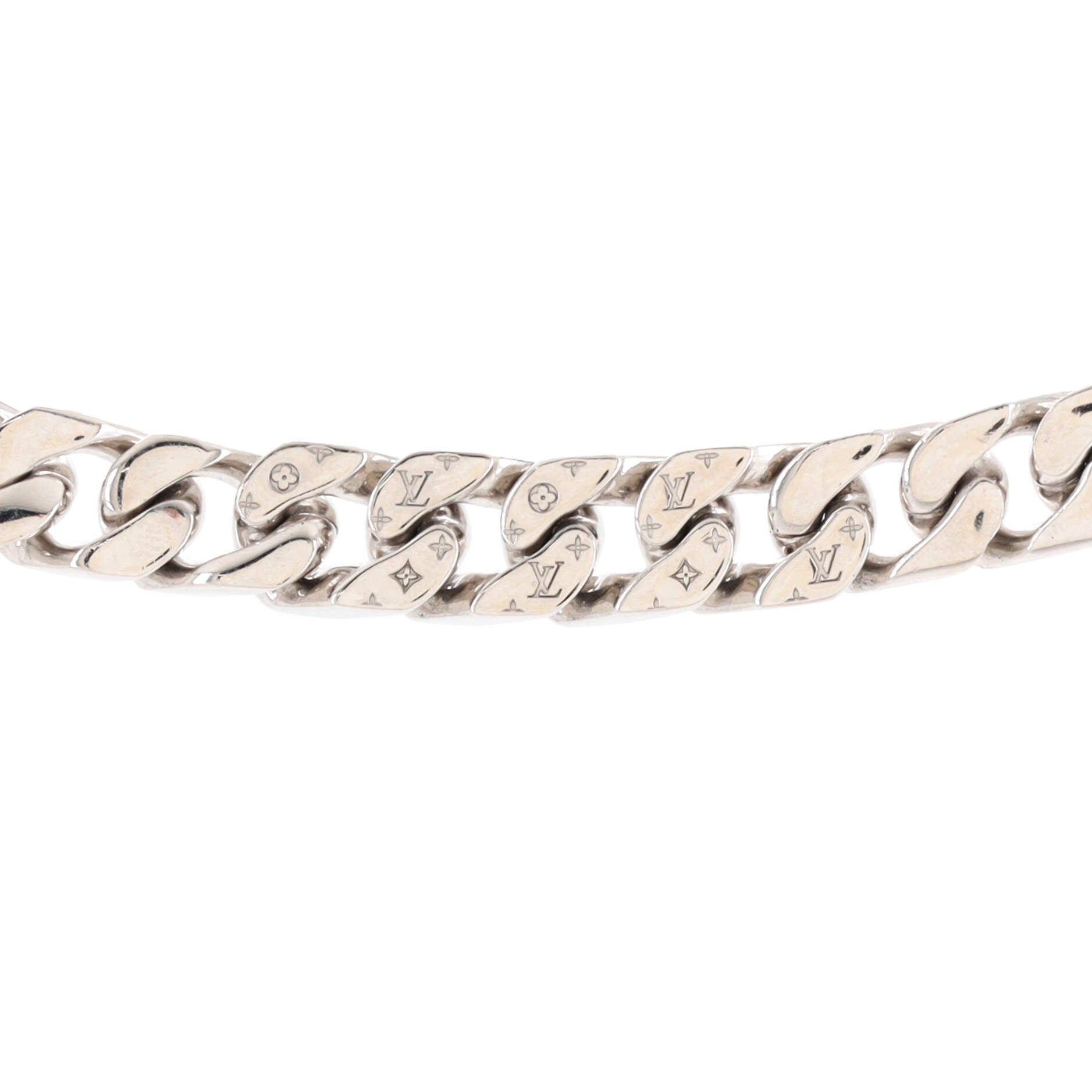 LV Chain Links Necklace Metal