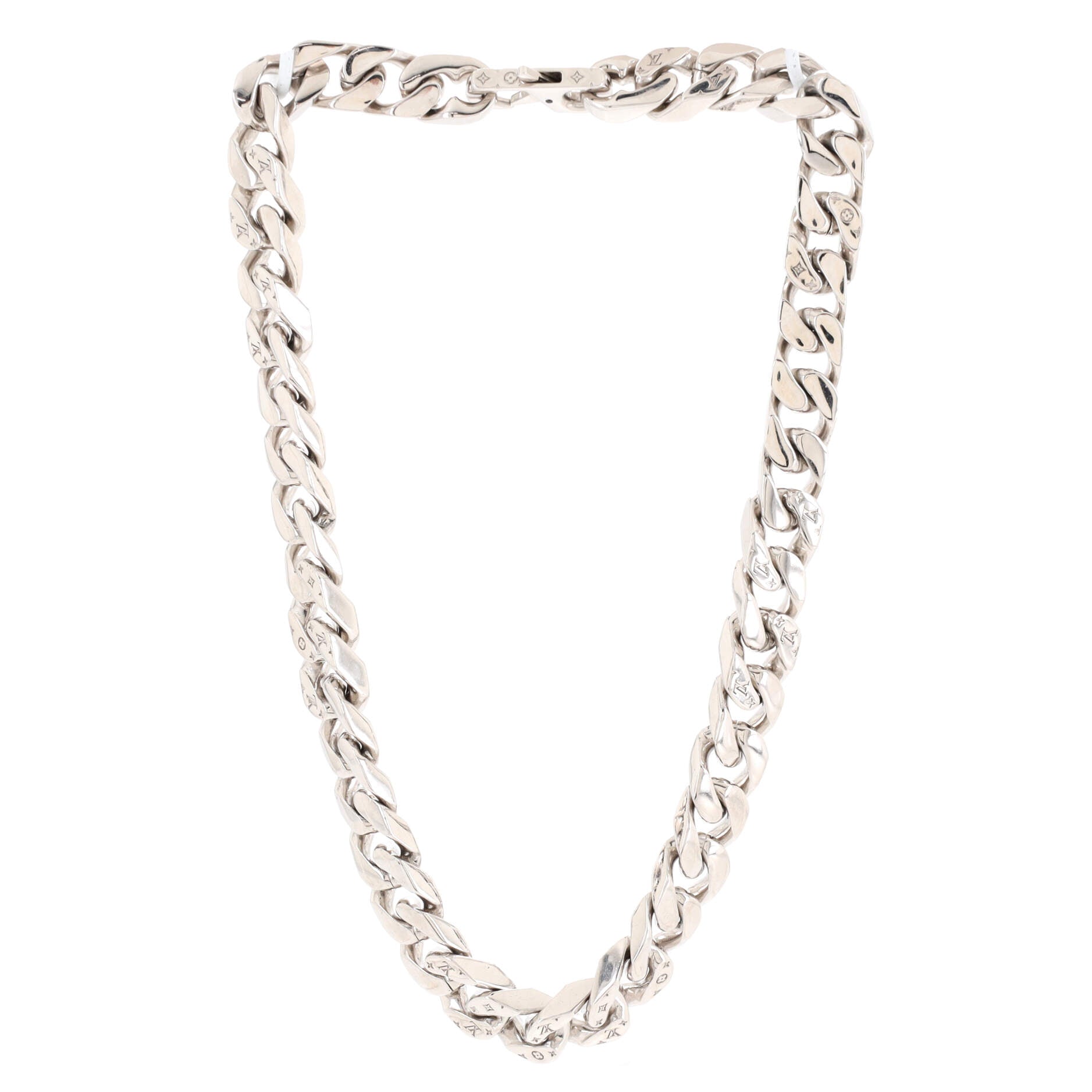 LV Chain Links Necklace Metal