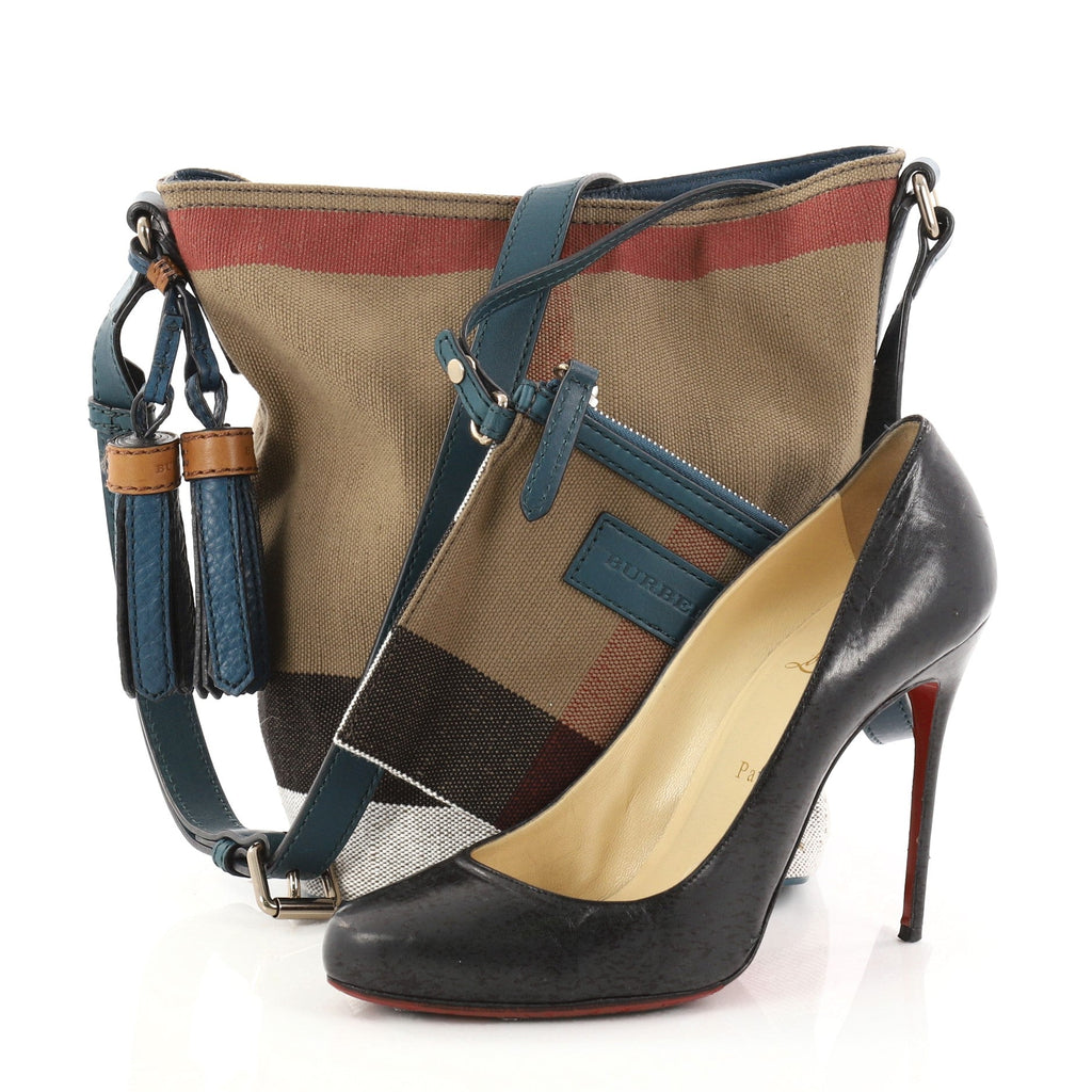 Ashby Handbag House Check Canvas Mini
