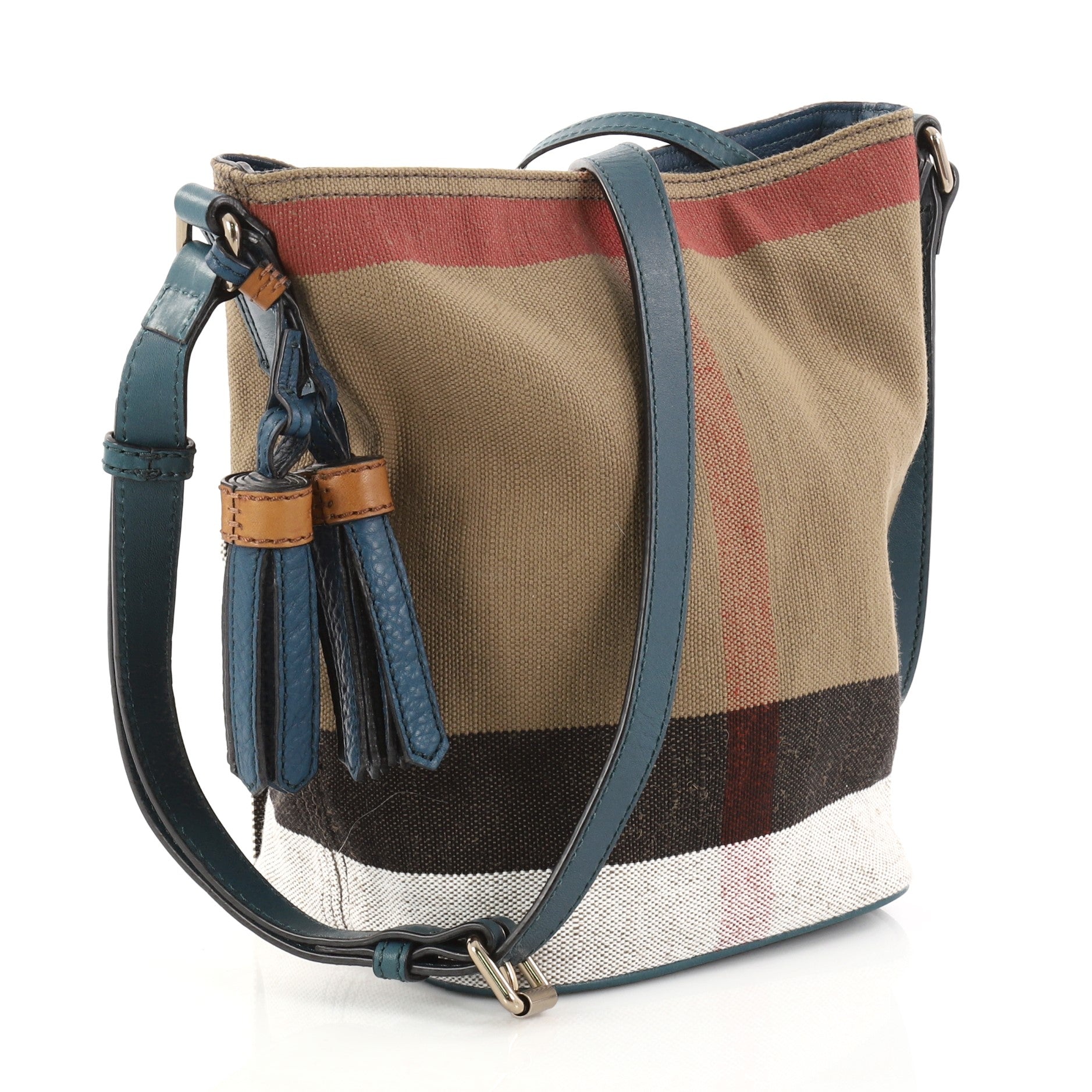 Ashby Handbag House Check Canvas Mini