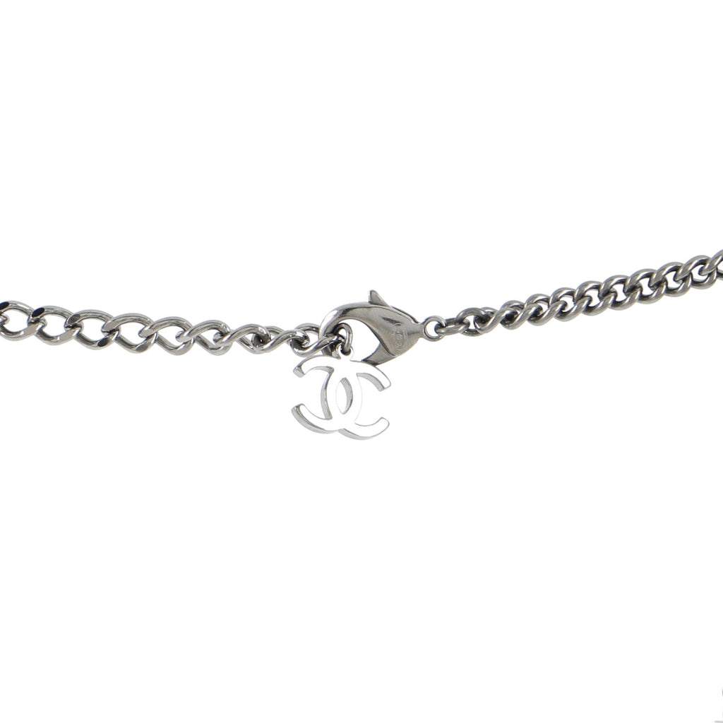 CC Lucky Charm Chain Belt Metal with Crystals 65