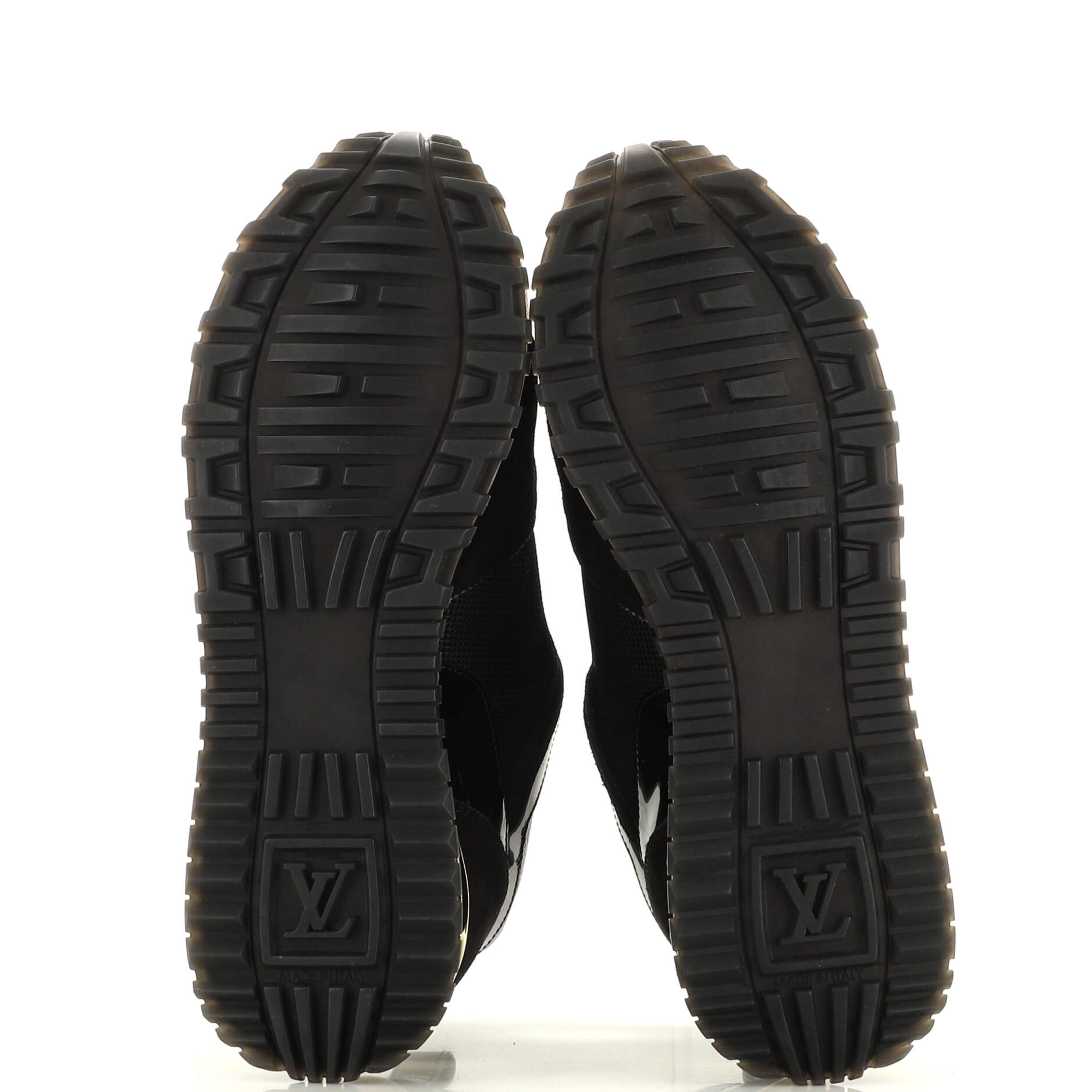 Women's Run Away Sneakers Mesh with Monogram Canvas and Suede