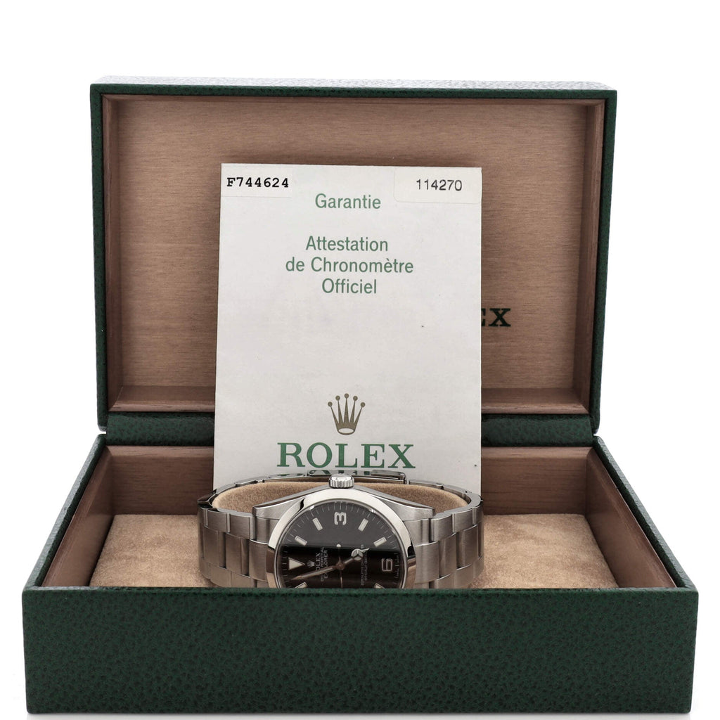Oyster Perpetual Explorer Automatic Watch Stainless Steel 36