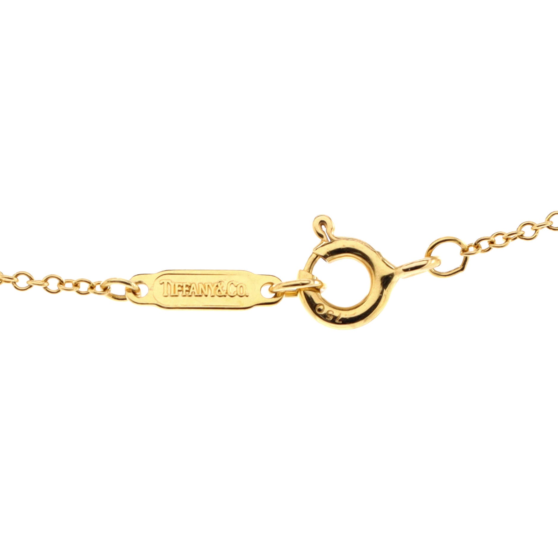 Cross Pendant Necklace 18K Yellow Gold with Diamonds Small