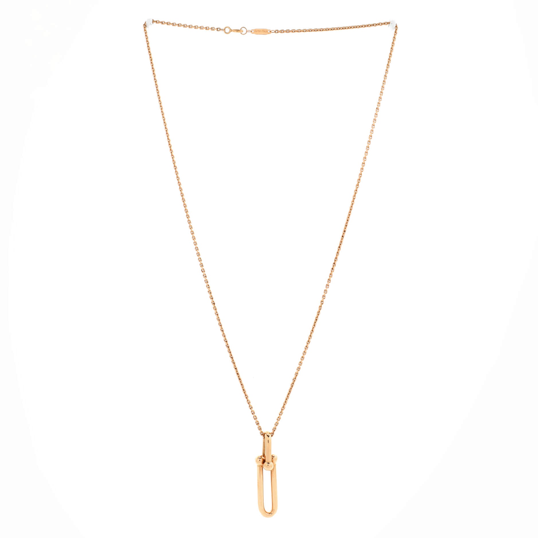 HardWear Link Pendant Necklace 18K Rose Gold