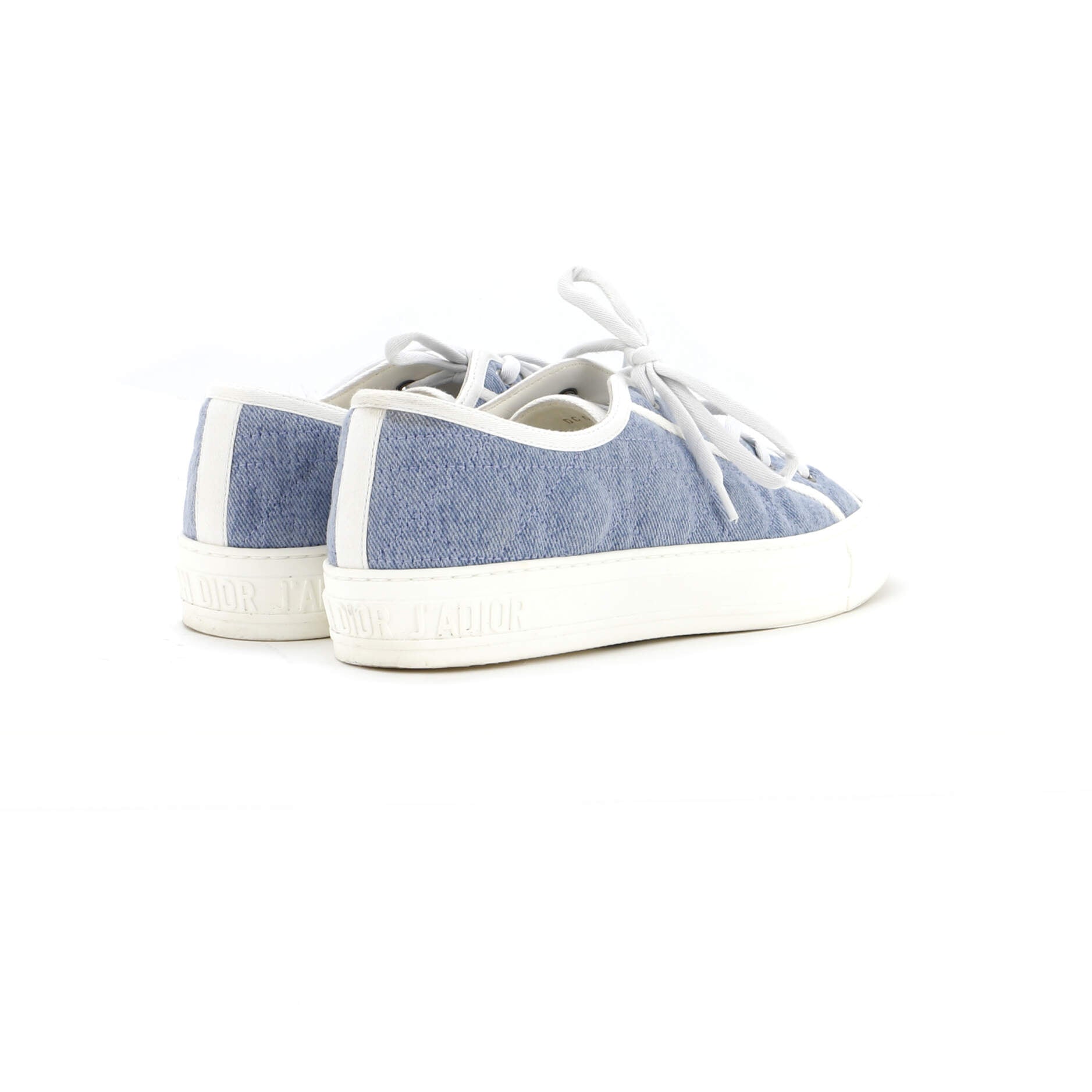 Women's Walk'N'Dior Sneakers Cannage Quilt Denim