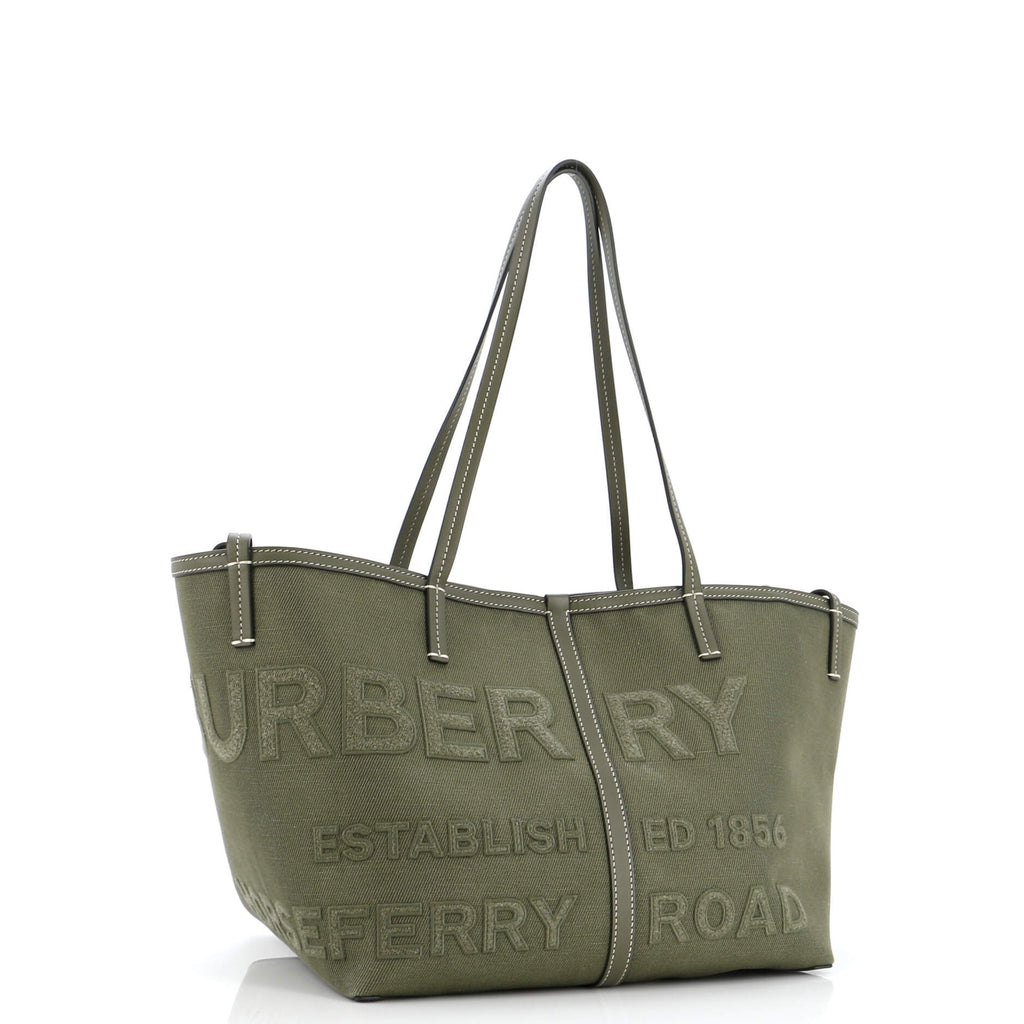 Beach Tote Horseferry Logo Canvas Mini