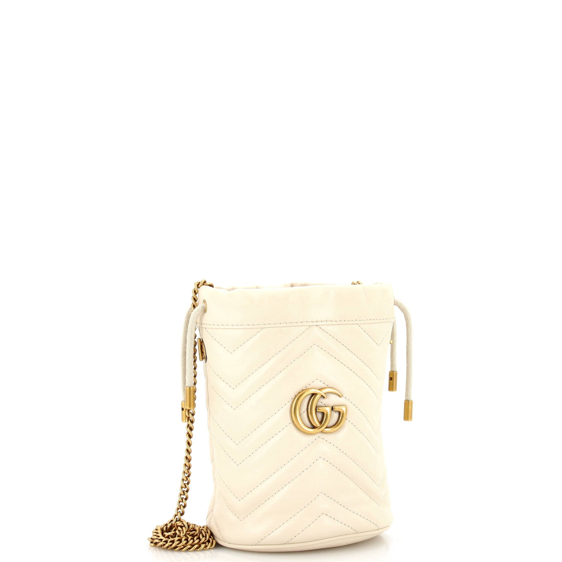 GG Marmont Bucket Bag Matelasse Leather Mini