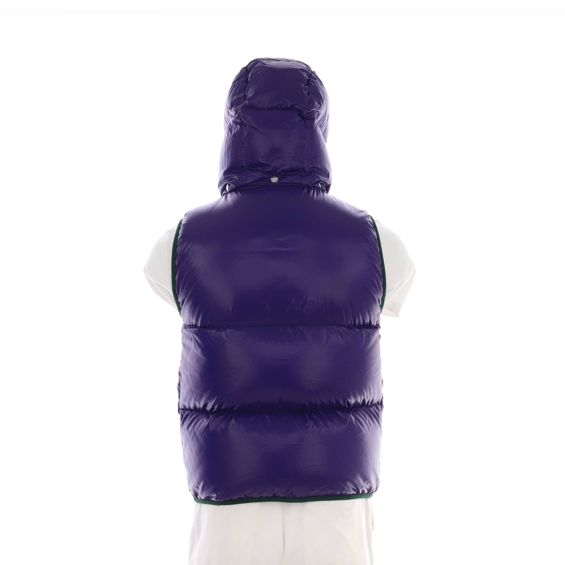 x Valextra Men's Genius 2 1952 Lorent Puffer Vest Quilted Polyamide with Down