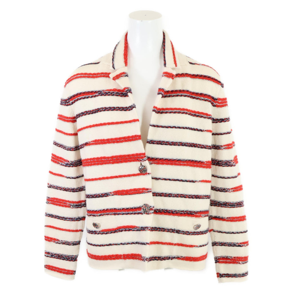 Chanel P64262K60201 Cashmere Knit Jacket