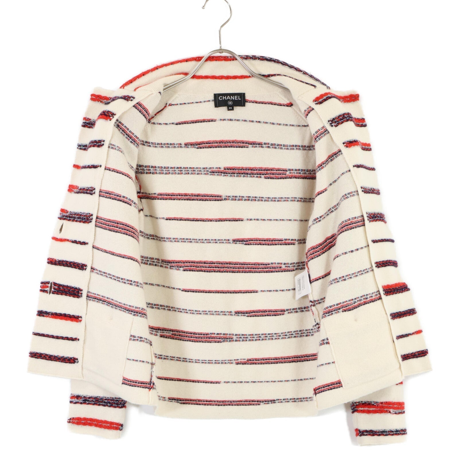 Chanel P64262K60201 Cashmere Knit Jacket
