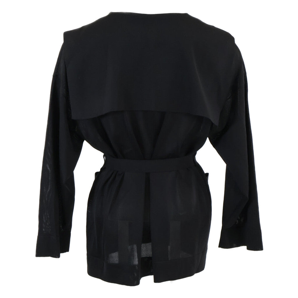 Chanel P78431K11309 100% Silk Sailor Collar Jacket