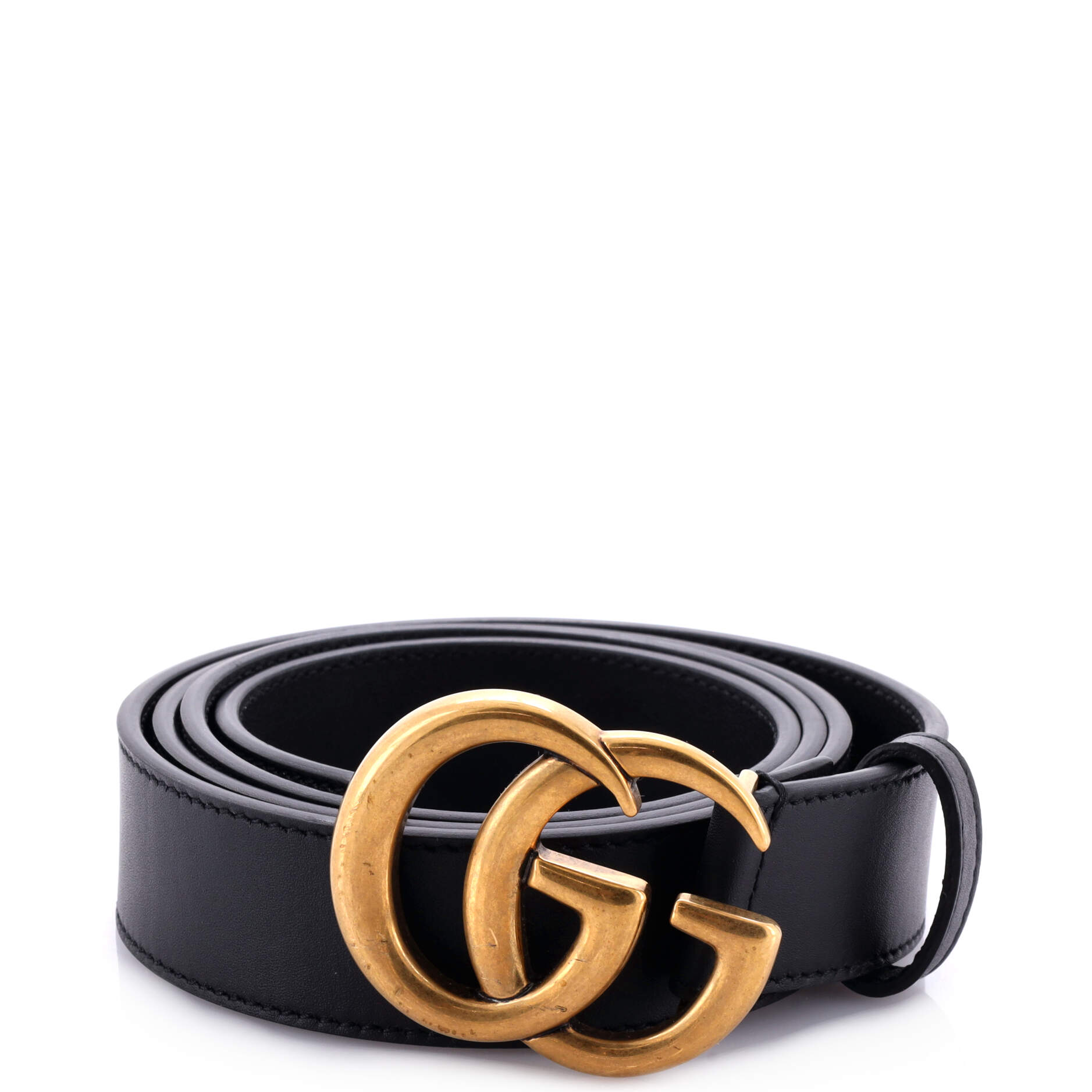 GG Marmont Belt Leather Thin 115