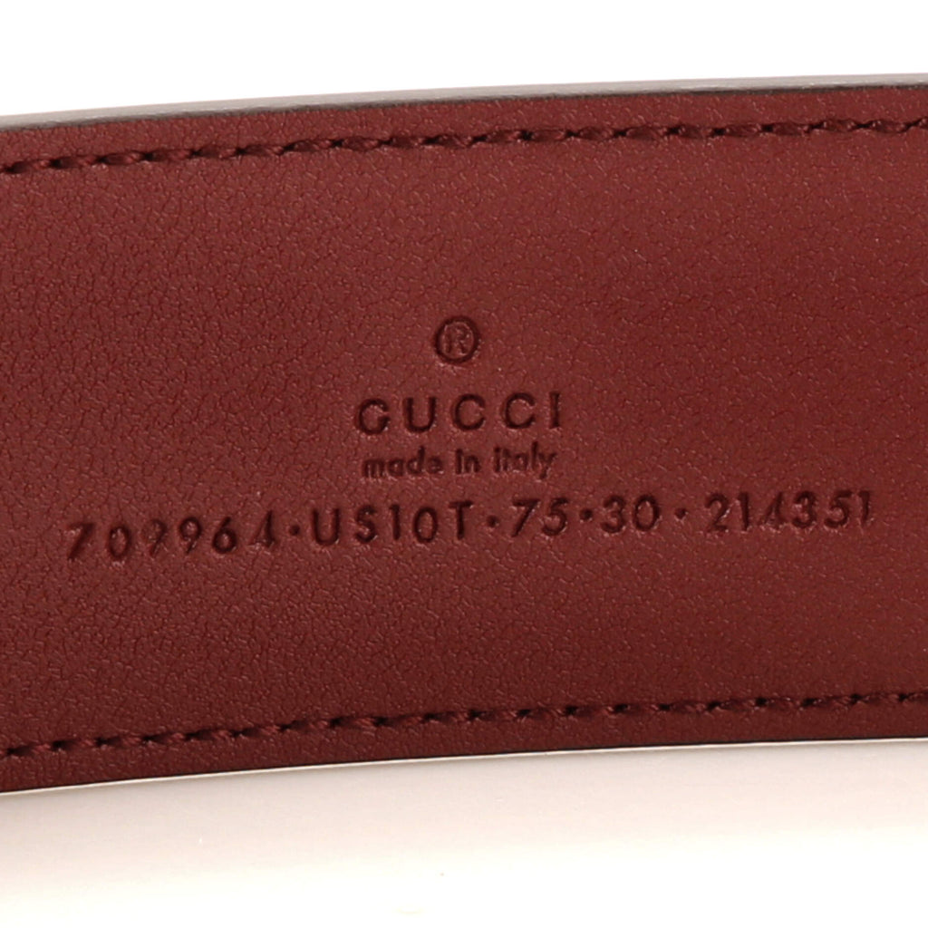 Patterned GG Marmont Belt Leather Wide 75
