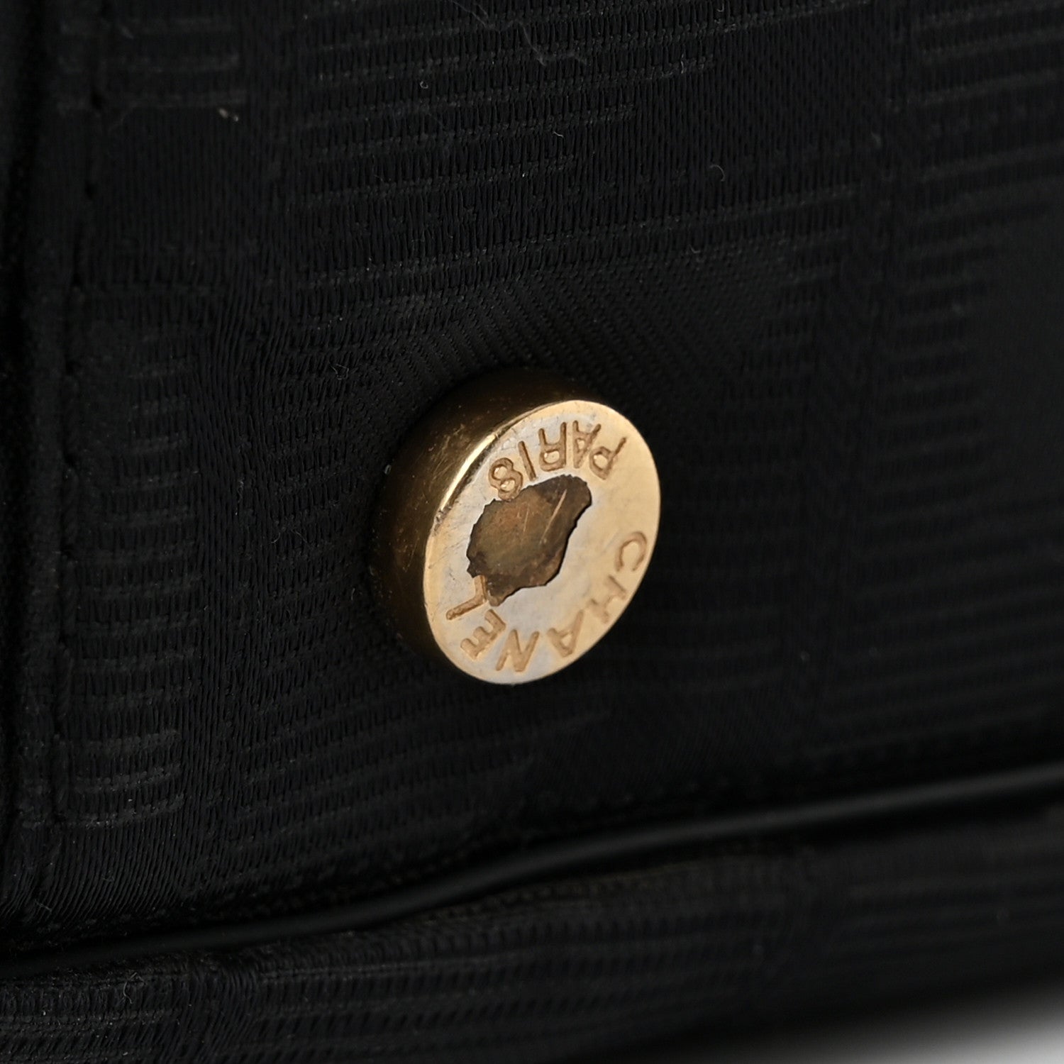 Nylon Large Travel Tote Black