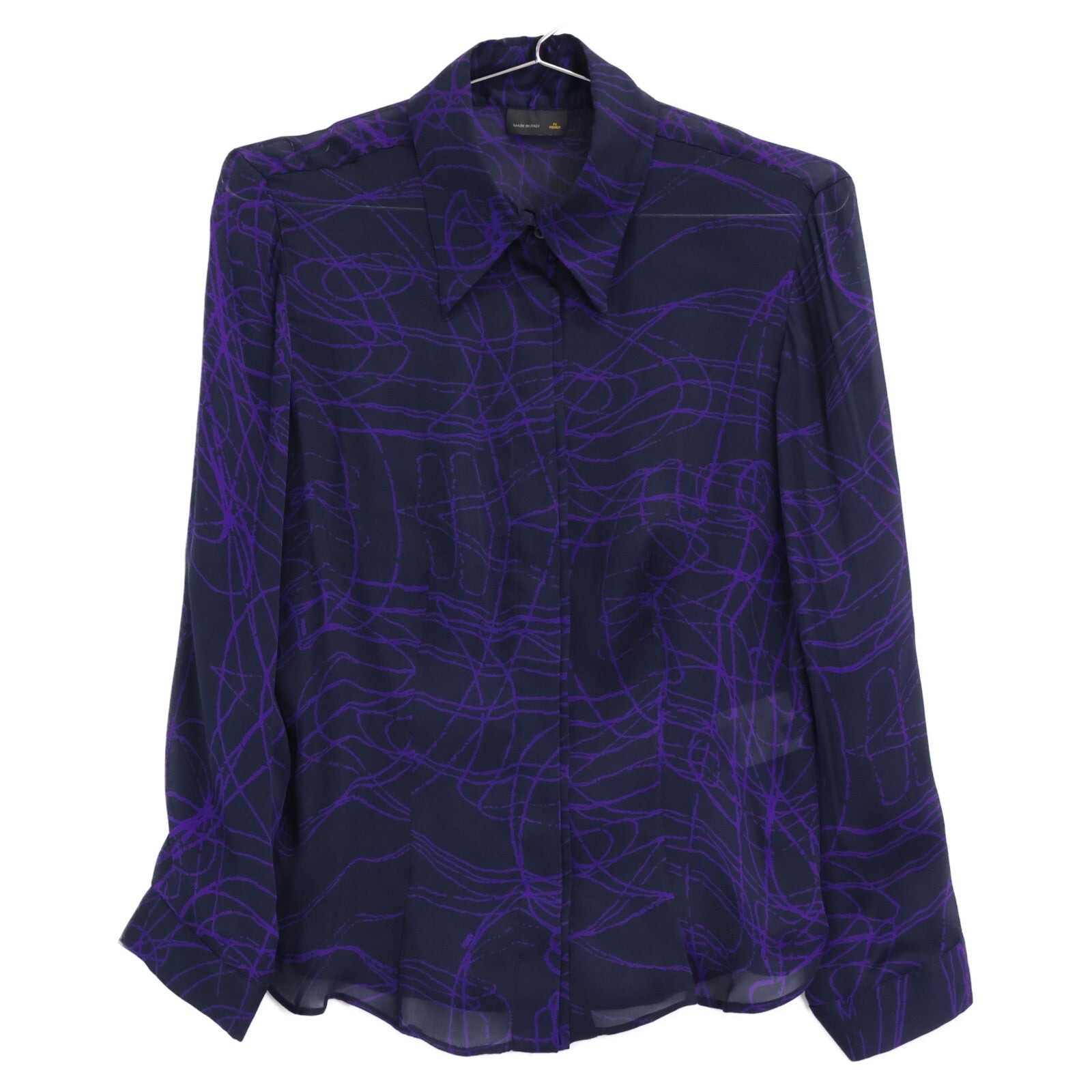 Fendi Sheer Silk Top
