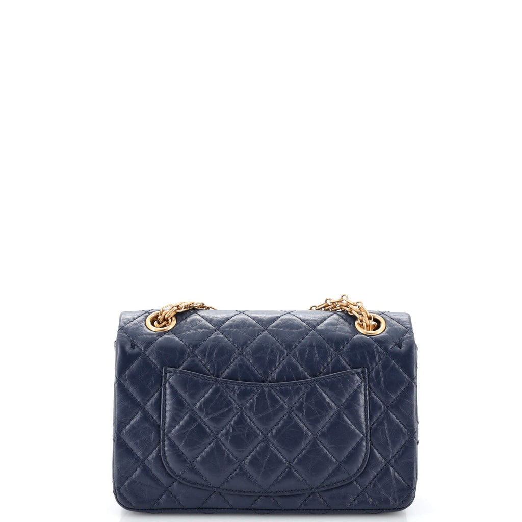 Reissue 2.55 Flap Bag Quilted Aged Calfskin Mini