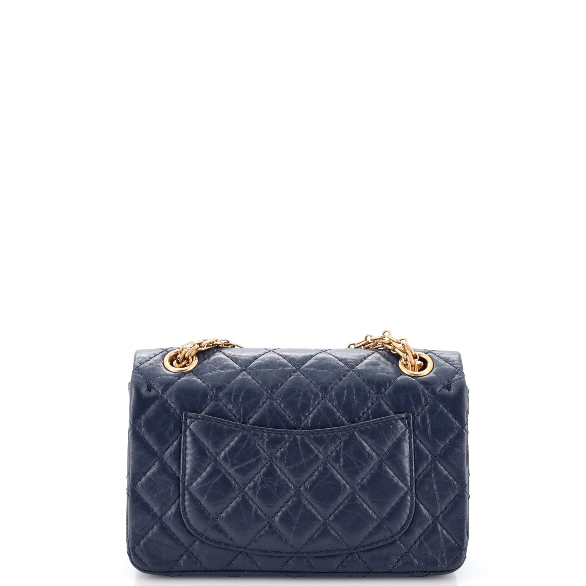Reissue 2.55 Flap Bag Quilted Aged Calfskin Mini